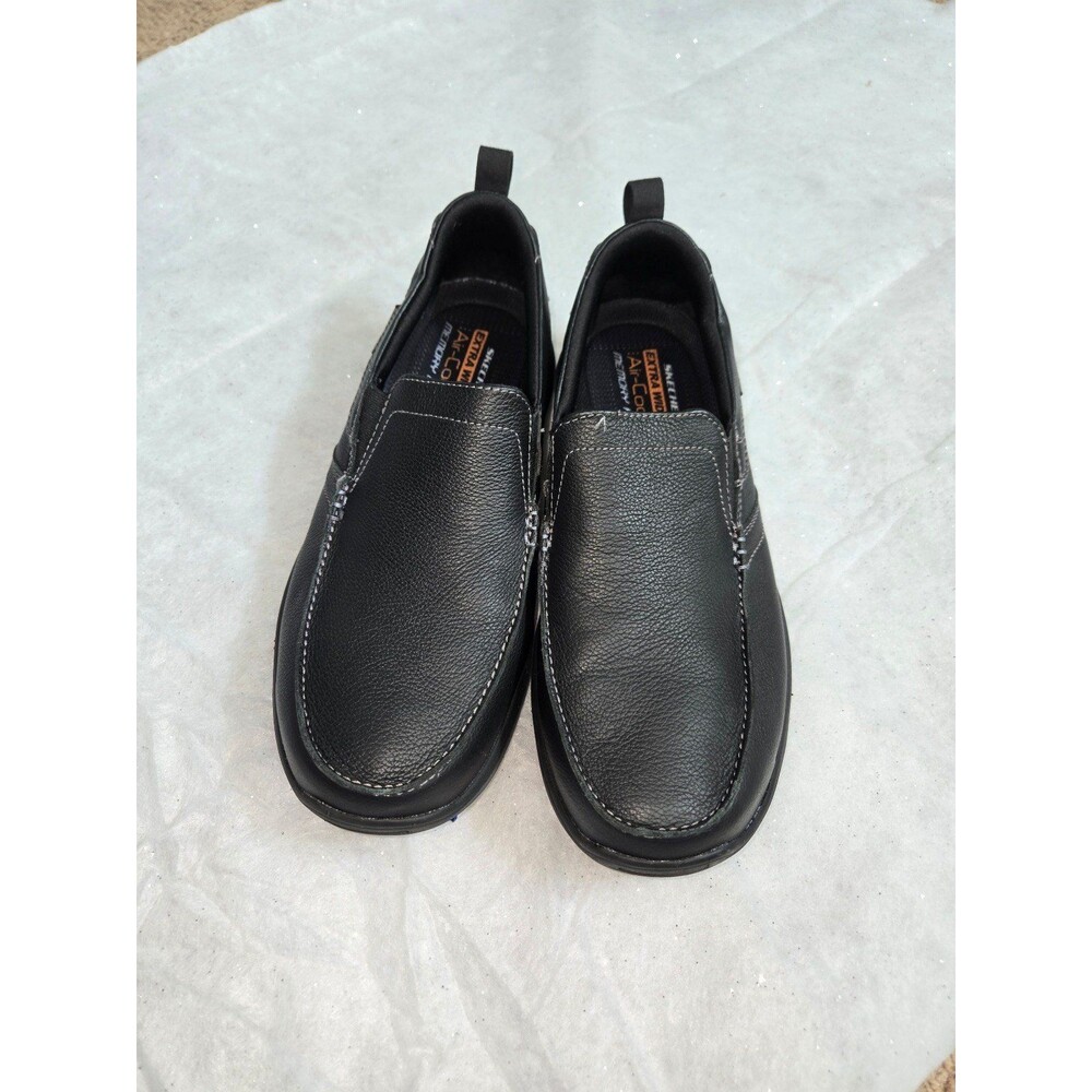 Sketchers Leather loafers size 9.5 Extra Wide Fit
